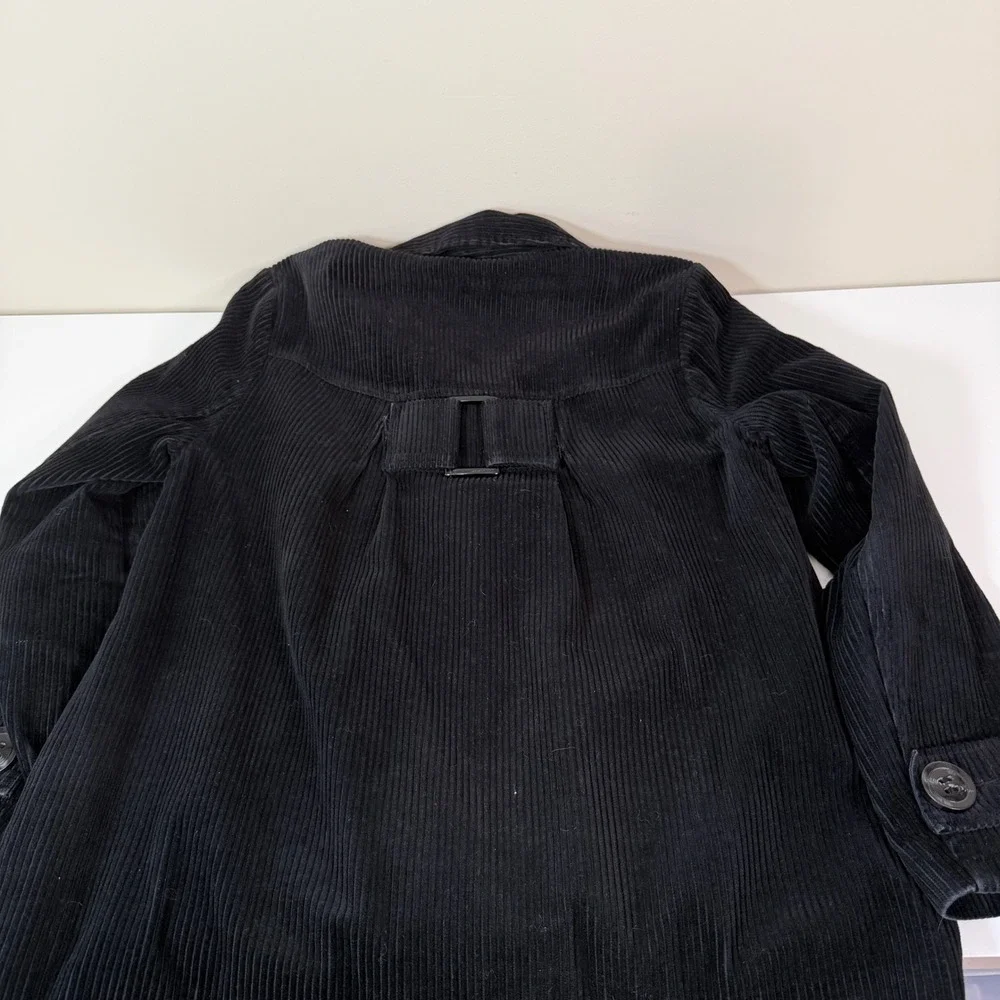 Relativity Corduroy Jacket Size M Button Front Buckle Accent Fall Style Outdoors